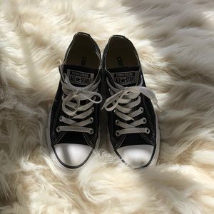 Black Low Top Converse